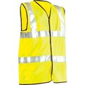 Occunomix OccuNomix Hi-Vis Standard Vest Hi-Vis Yellow, Class 2, 4XL, LUX-SSFULLG-Y4X LUX-SSFULLG-Y4X